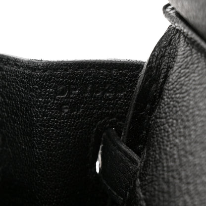 Hermes Togo Birkin 25 Black 7 of 17