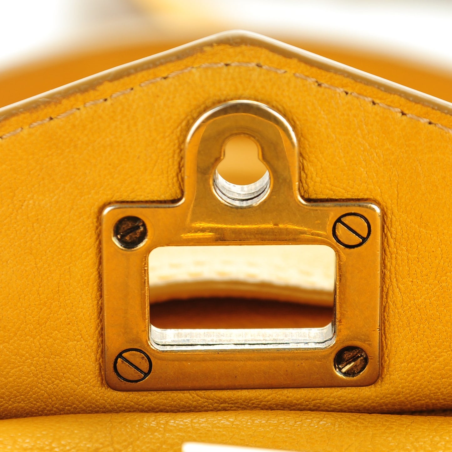 Lambskin Large PS1 Satchel Mustard
