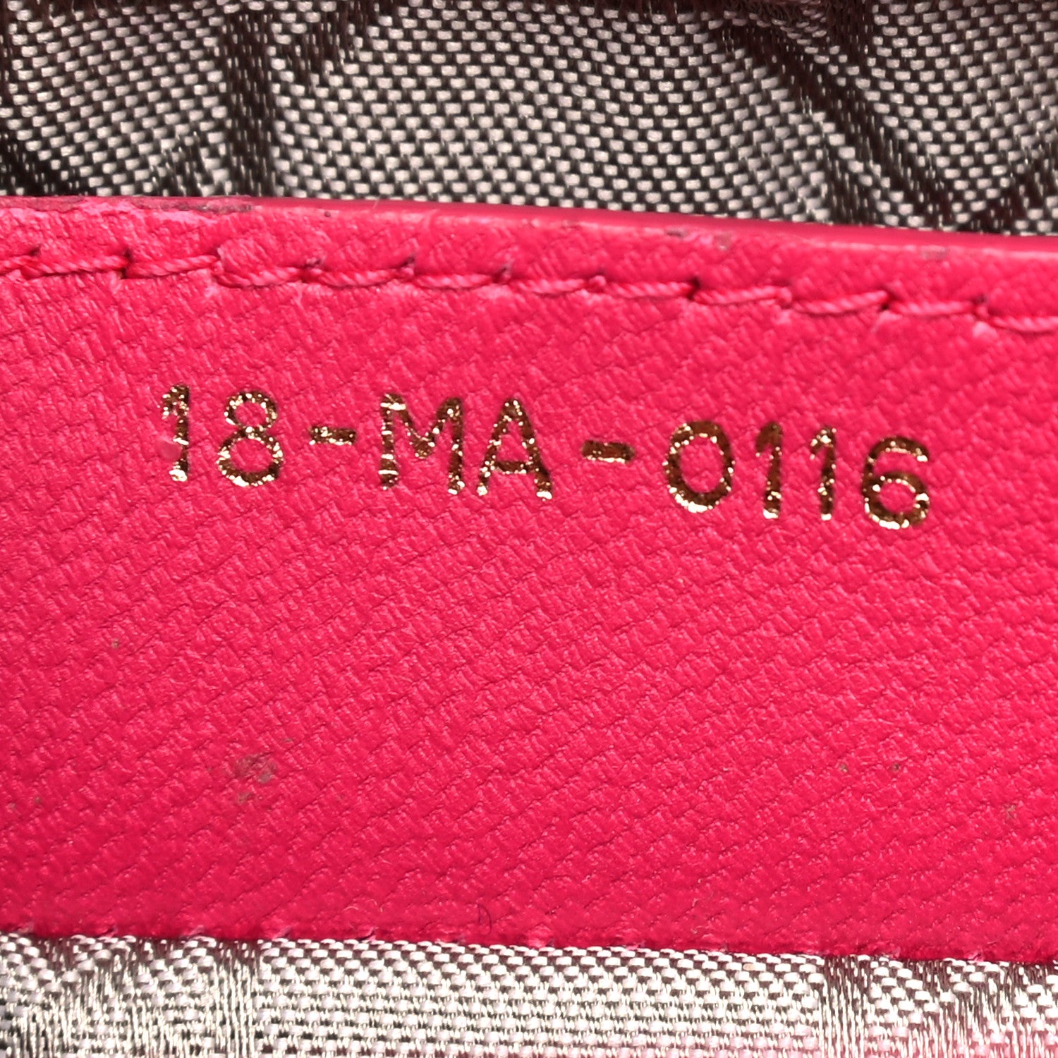 Christian Dior Lambskin Cannage Medium Lady Dior Pink 7 of 13