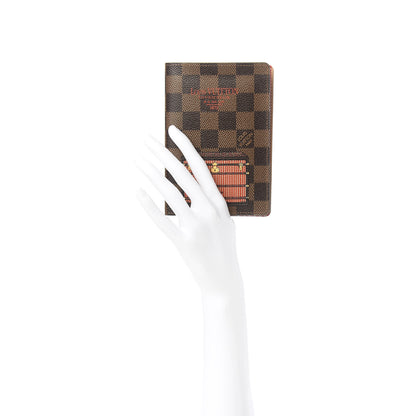 Louis Vuitton Damier Ebene Trunks and Locks Passport Cover 2 of 6