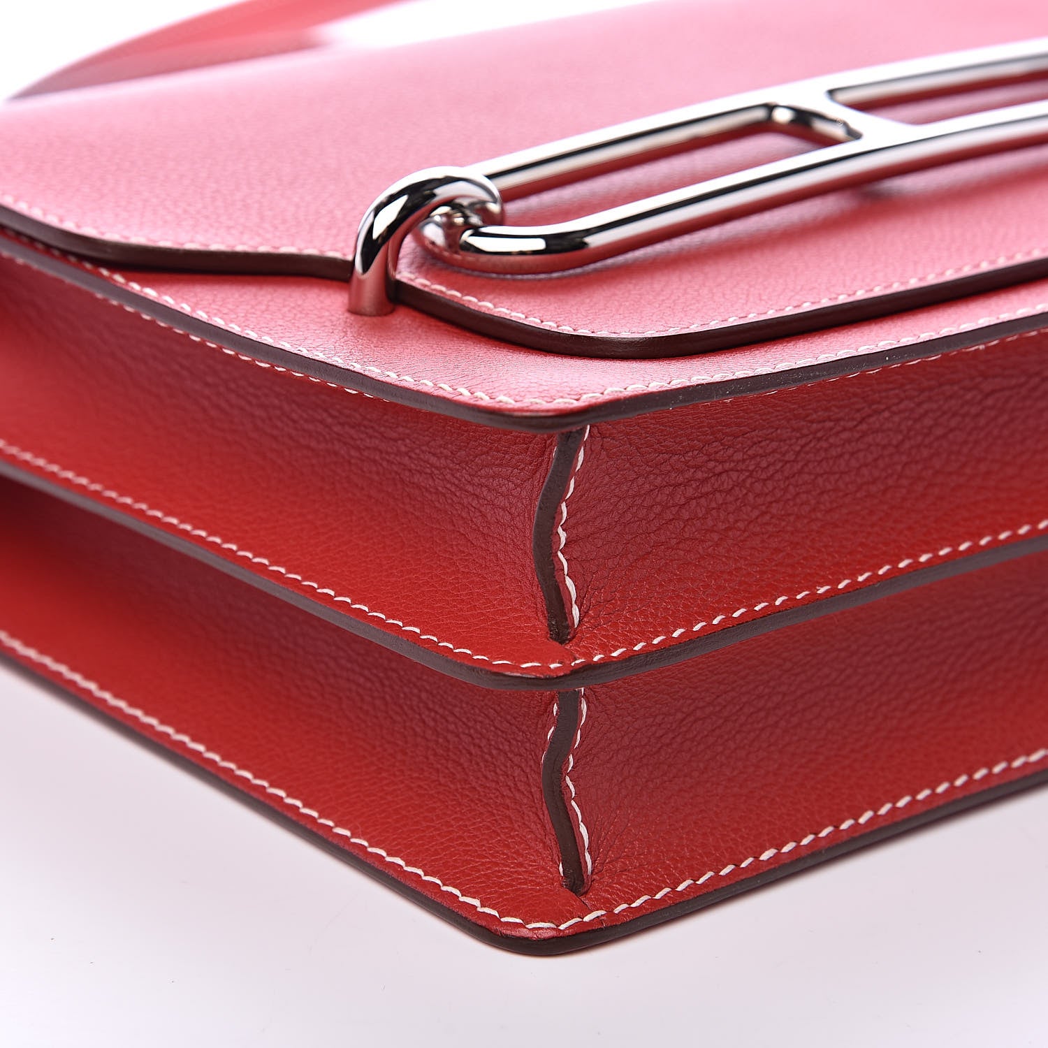 Hermes Evercolor Sac Roulis 23 Rouge Casaque 7 of 9