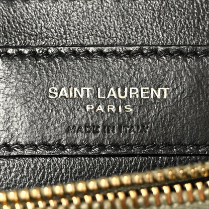 Saint Laurent Calfskin Y Quilted Monogram Small Loulou Chain Satchel Light Sage 7 of 11