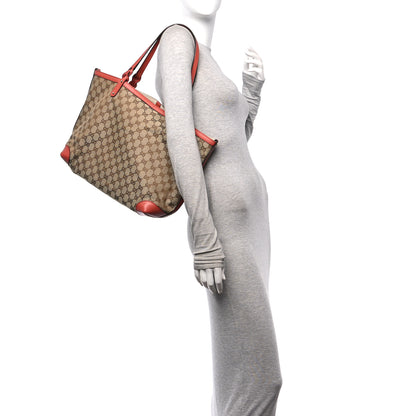 Gucci Monogram Medium Craft Tote Coral 2 of 12