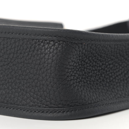 Hermes Taurillon Clemence Evelyne TPM Black 9 of 9