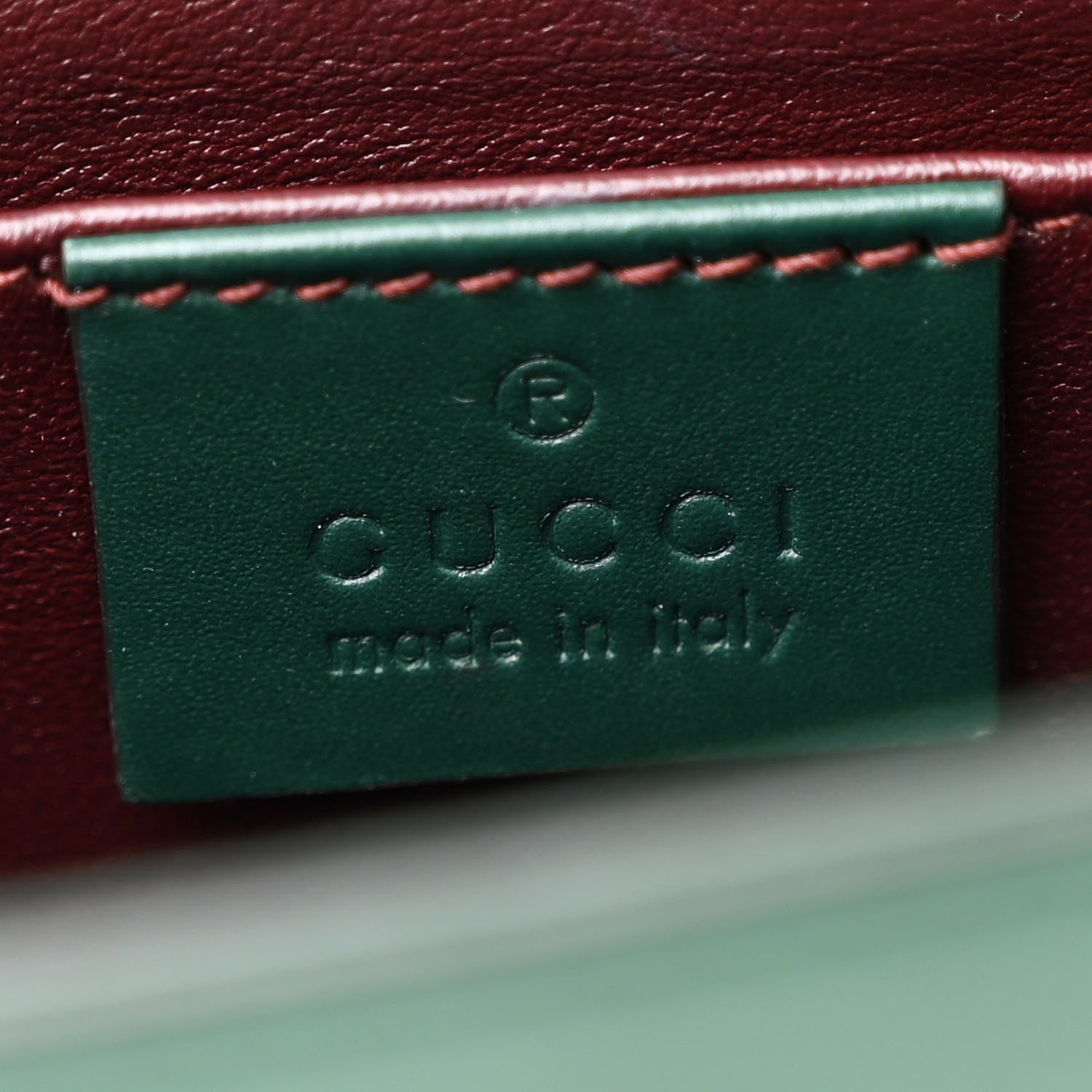 Gucci Smooth Calfskin Small Zumi Top Handle Shoulder Bag Vintage Green 6 of 12