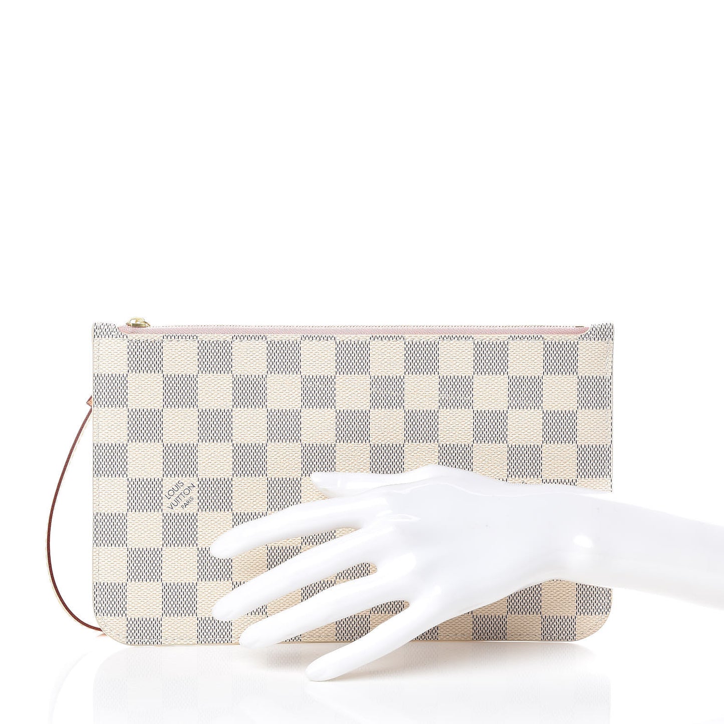 Damier Azur Neverfull MM GM Pochette Rose Ballerine