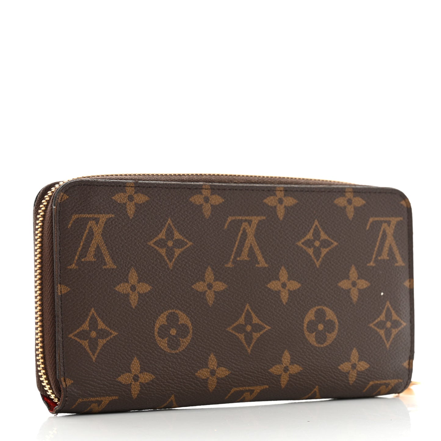 Monogram Zippy Wallet Coquelicot