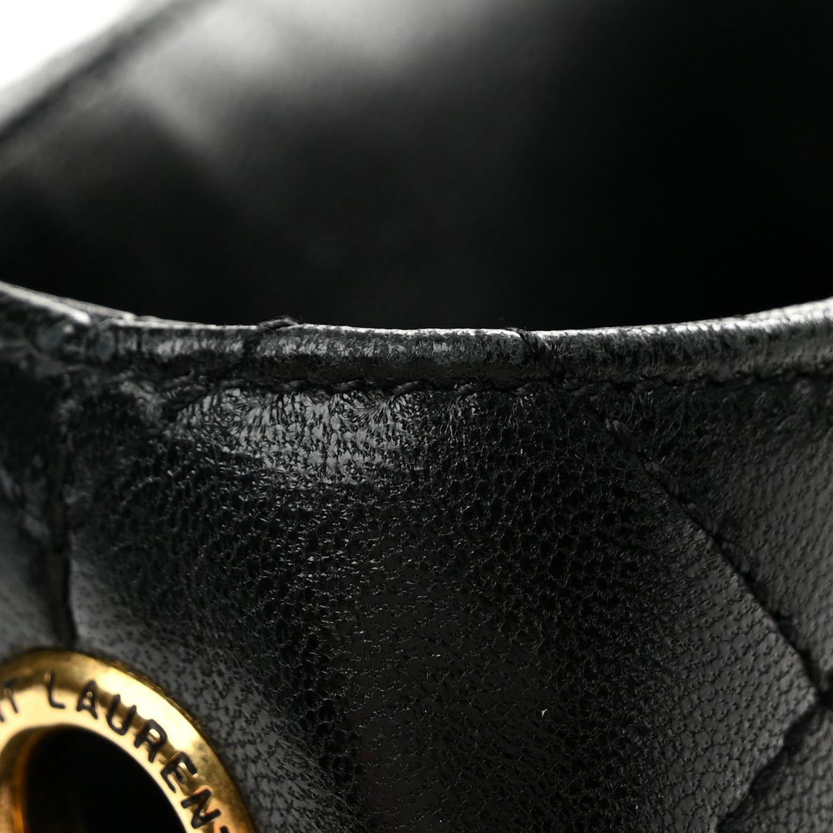 Saint Laurent Lambskin Quilted Maxi Icare Shopping Tote Black 14 of 15