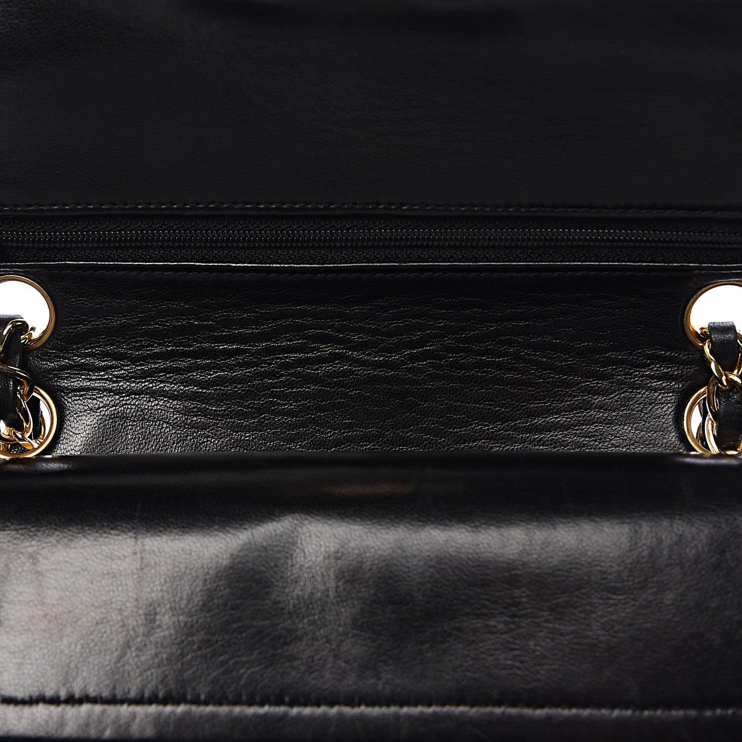 Chanel Lambskin Quilted Small Double Flap Black 13 of 16