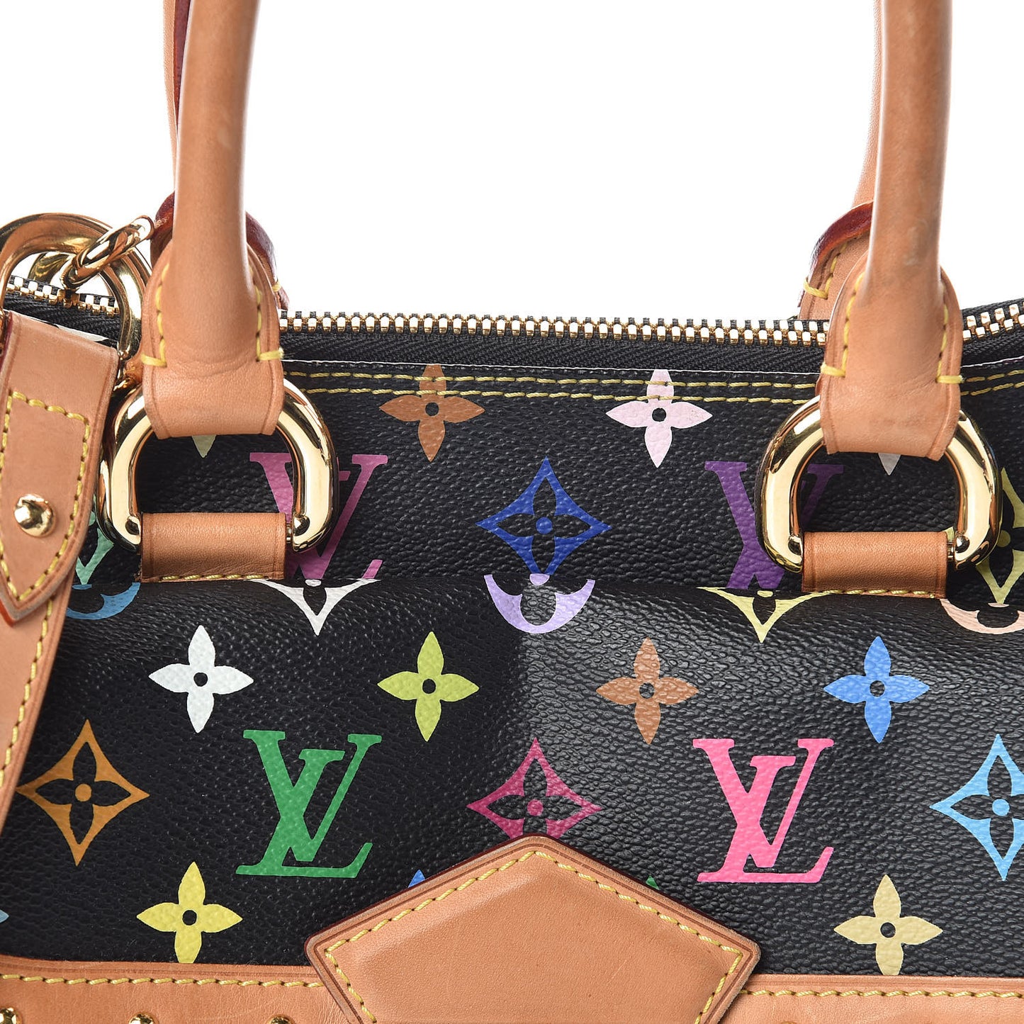Monogram Multicolor Rita Black