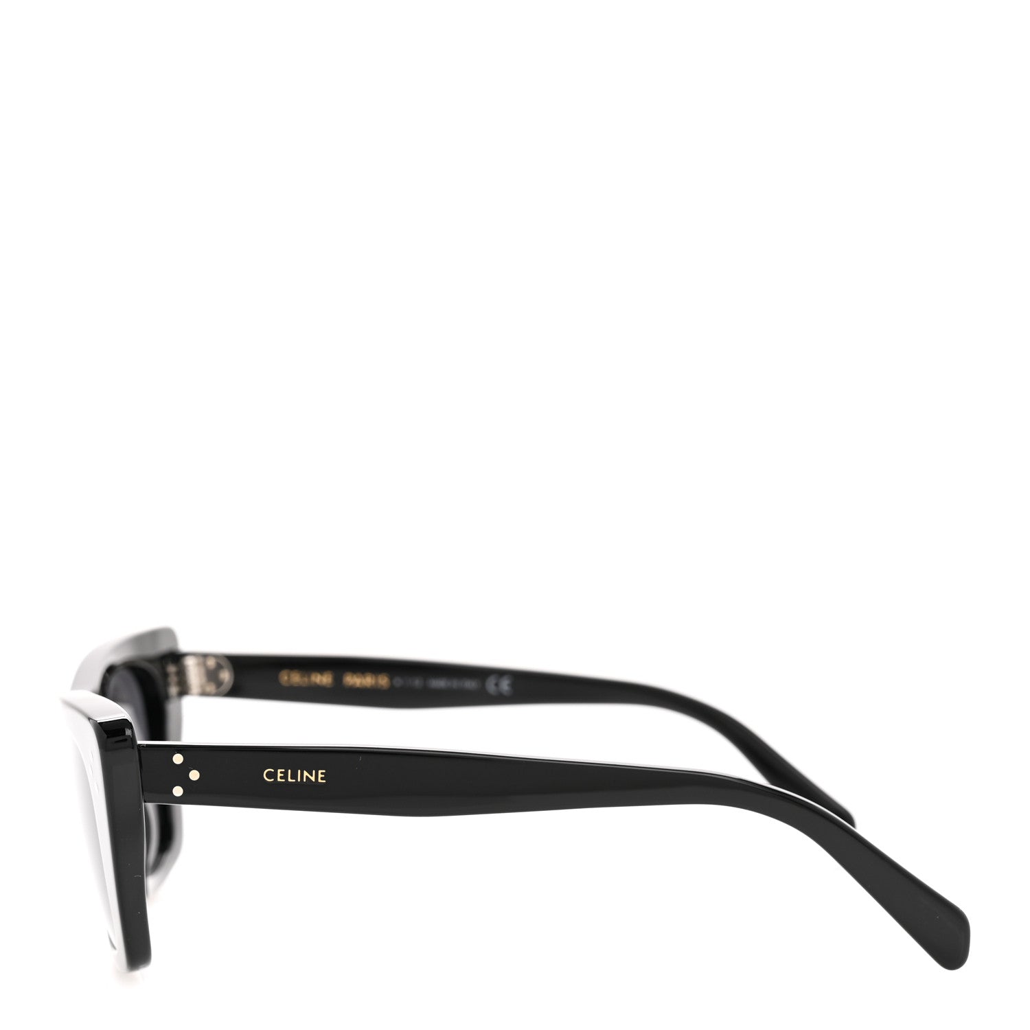 Celine Acetate Cat Eye Sunglasses CL40187I Black 3 of 8