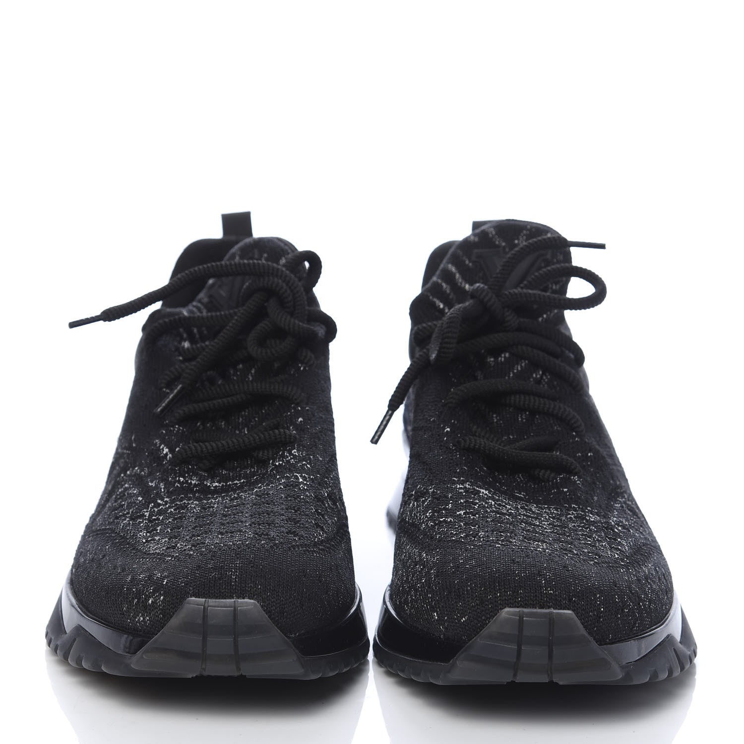 Louis Vuitton Technical Knit V.N.R Sneakers 10.5 Black 2 of 9