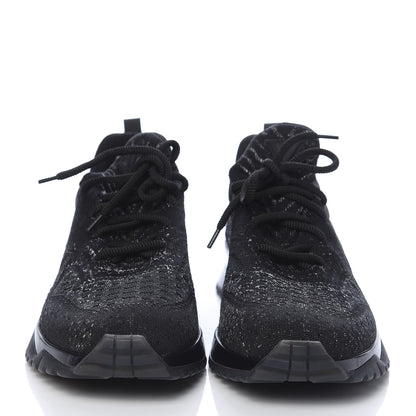 Louis Vuitton Technical Knit V.N.R Sneakers 10.5 Black 2 of 9