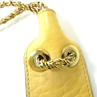 Chloe Grained Calfskin Sally Flap Bag Yellow 8 of 10