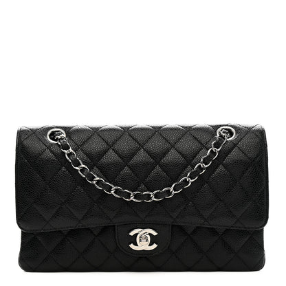 Chanel Caviar Quilted Medium Double Flap Black 1 of 11