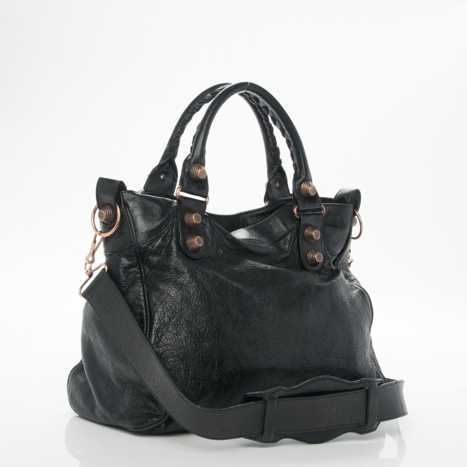 Balenciaga Agneau Giant 21 Rose Gold Hardware Velo Black 3 of 10