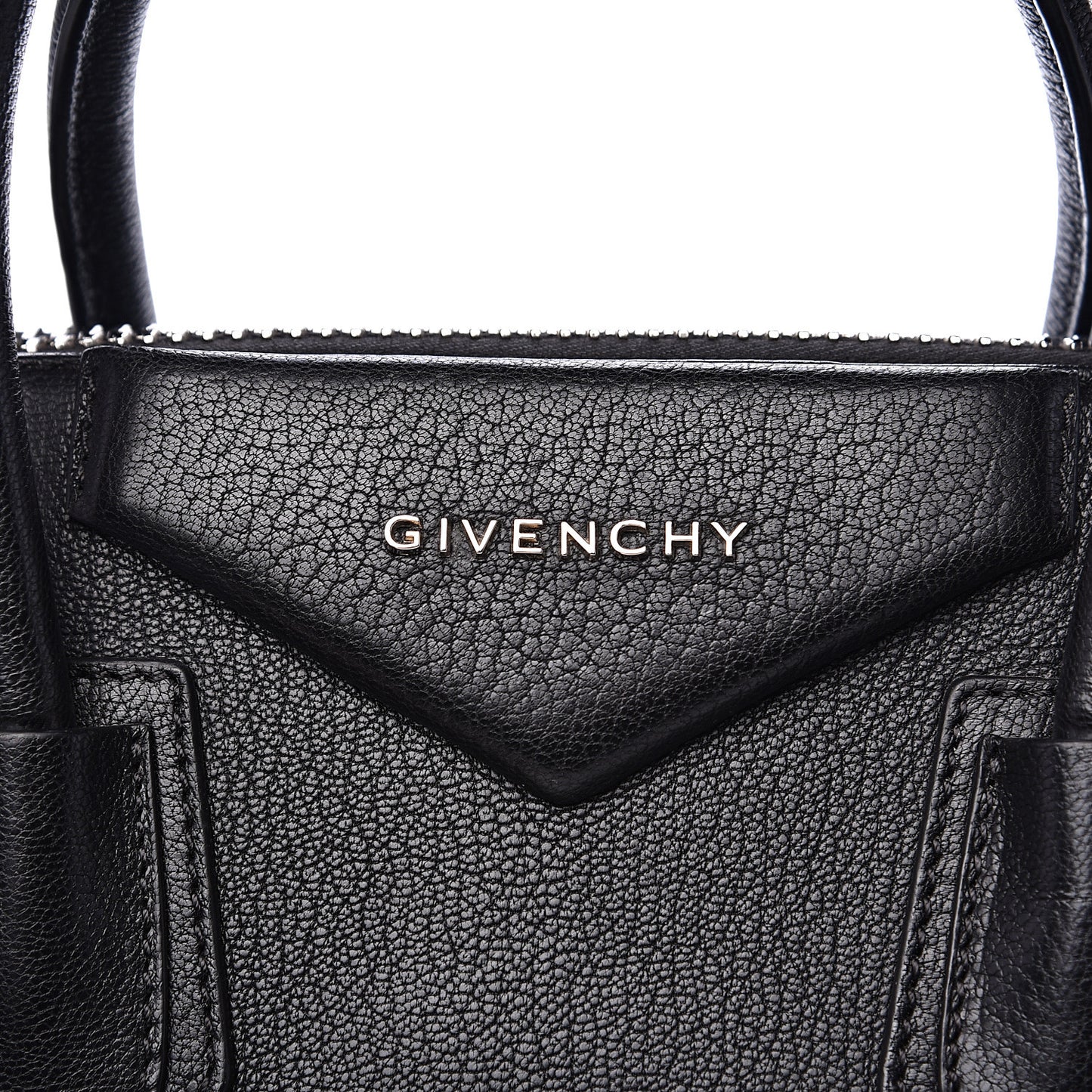 Sugar Goatskin Small Antigona Black