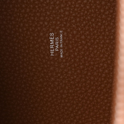 Hermes Taurillon Clemence Picotin Lock 22 MM Gold 6 of 13