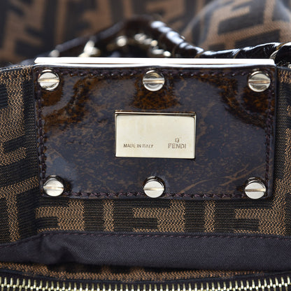 Fendi Zucca Mia Tote Tobacco 7 of 9