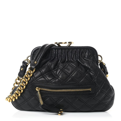 Marc Jacobs Calfskin Quilted Little Stam Black 1 of 9