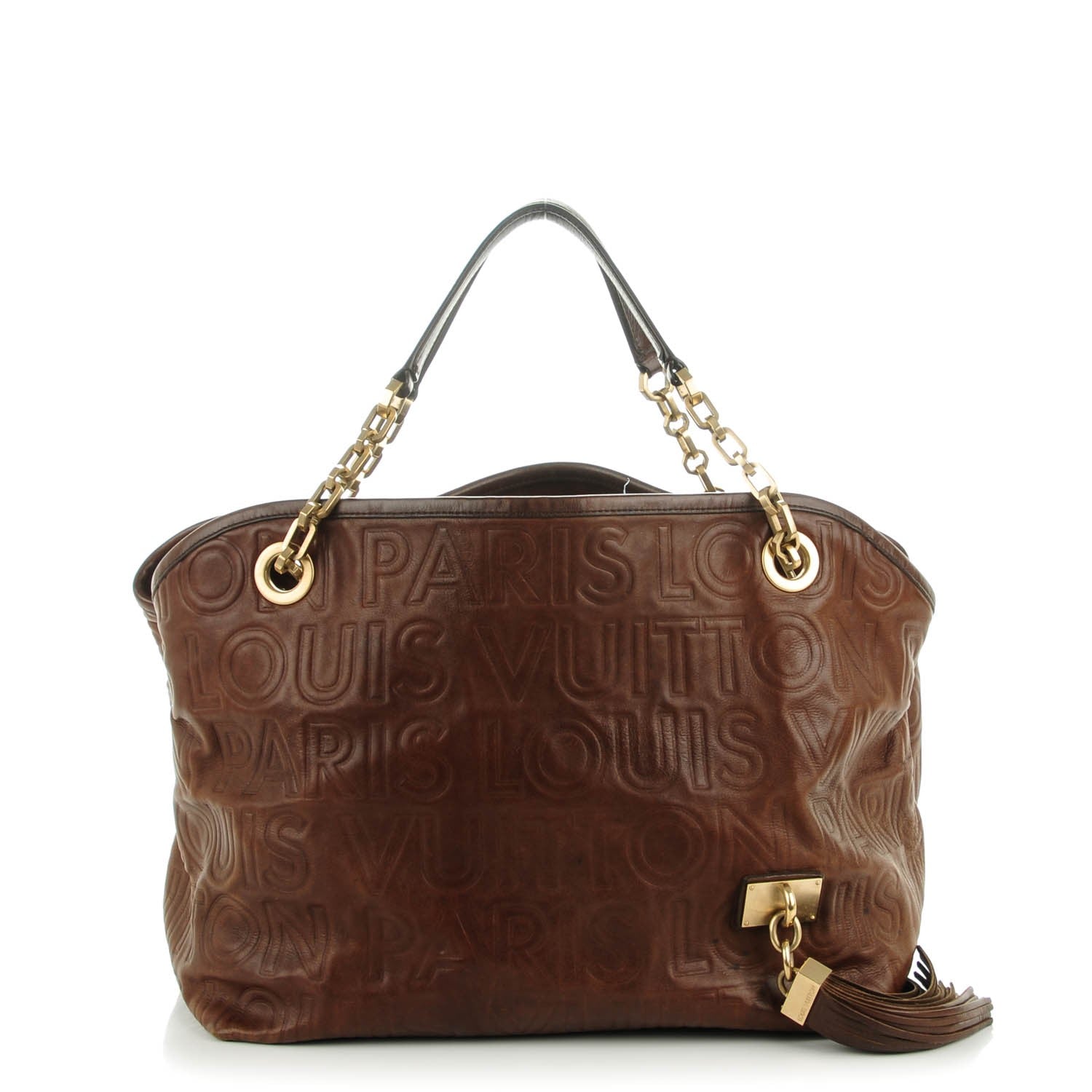 Louis Vuitton Monogram Paris Souple Whisper PM Chocolate 1 of 8