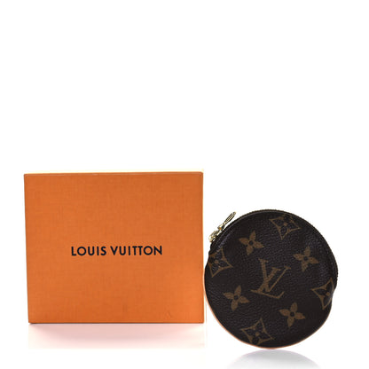 Louis Vuitton Monogram Round Coin Purse 9 of 9