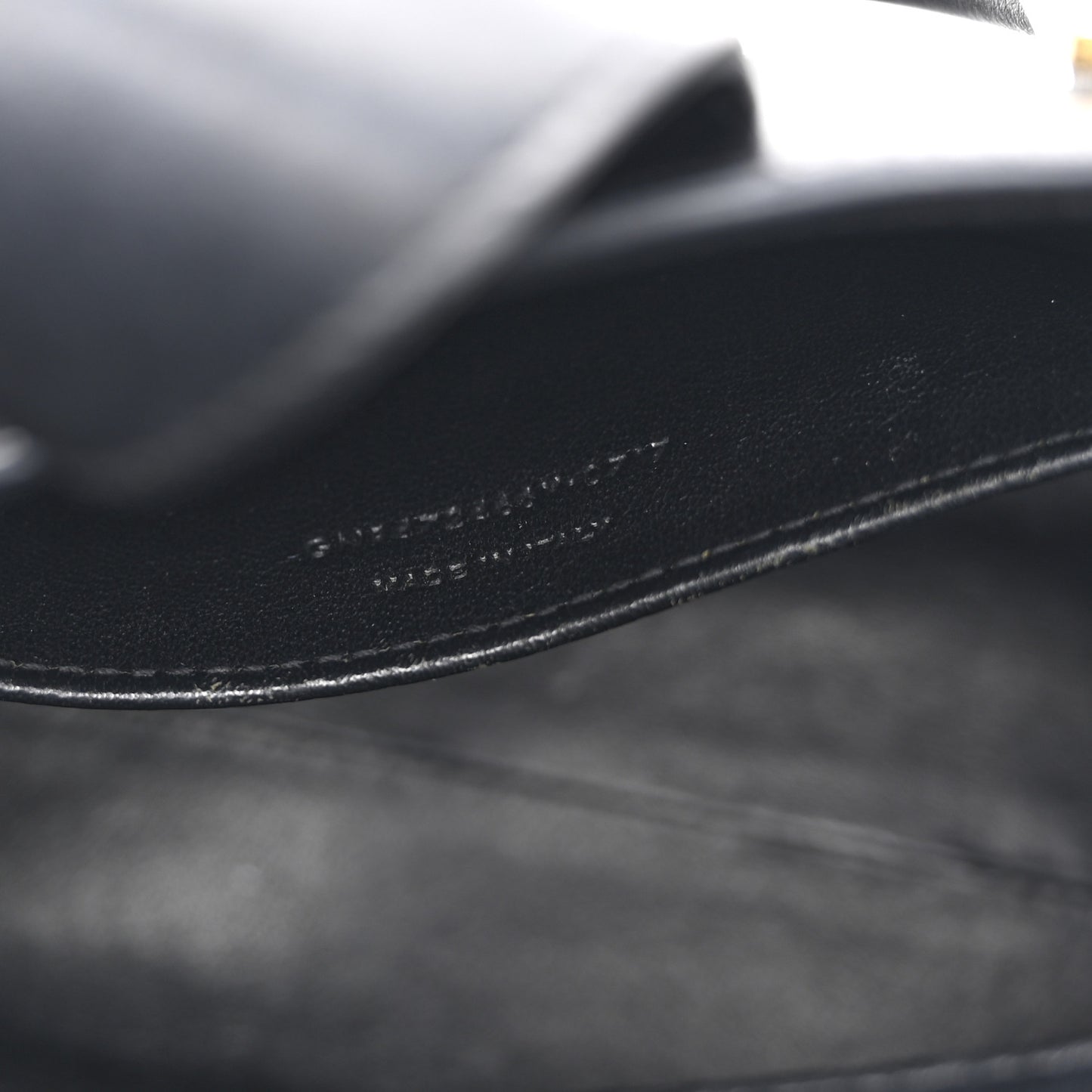 Calfskin Monogram Baby Cabas Black