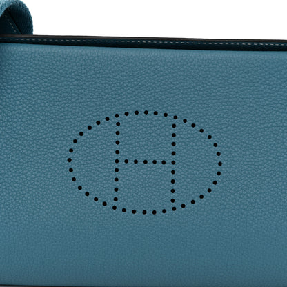 Hermes Togo Videpoches New Blue Jean 8 of 11