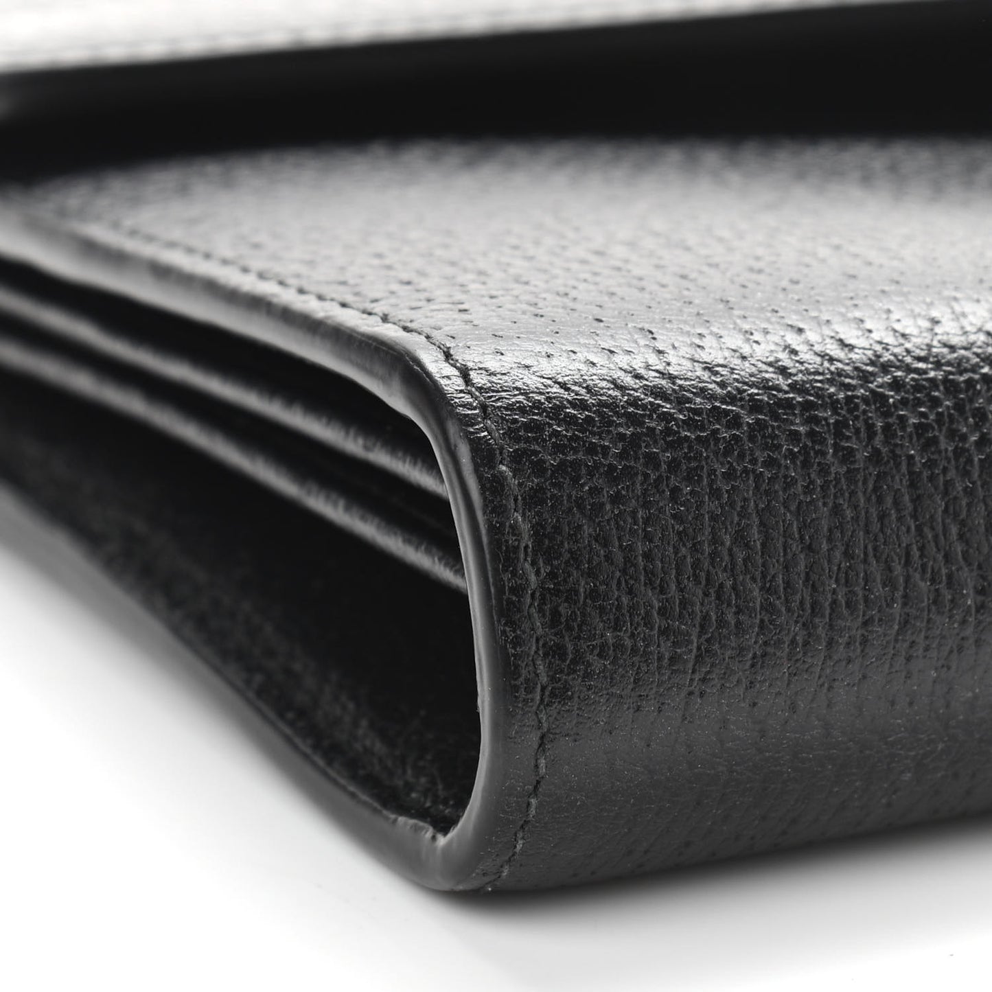 Calfskin Web Mini Dionysus Chain Wallet Black
