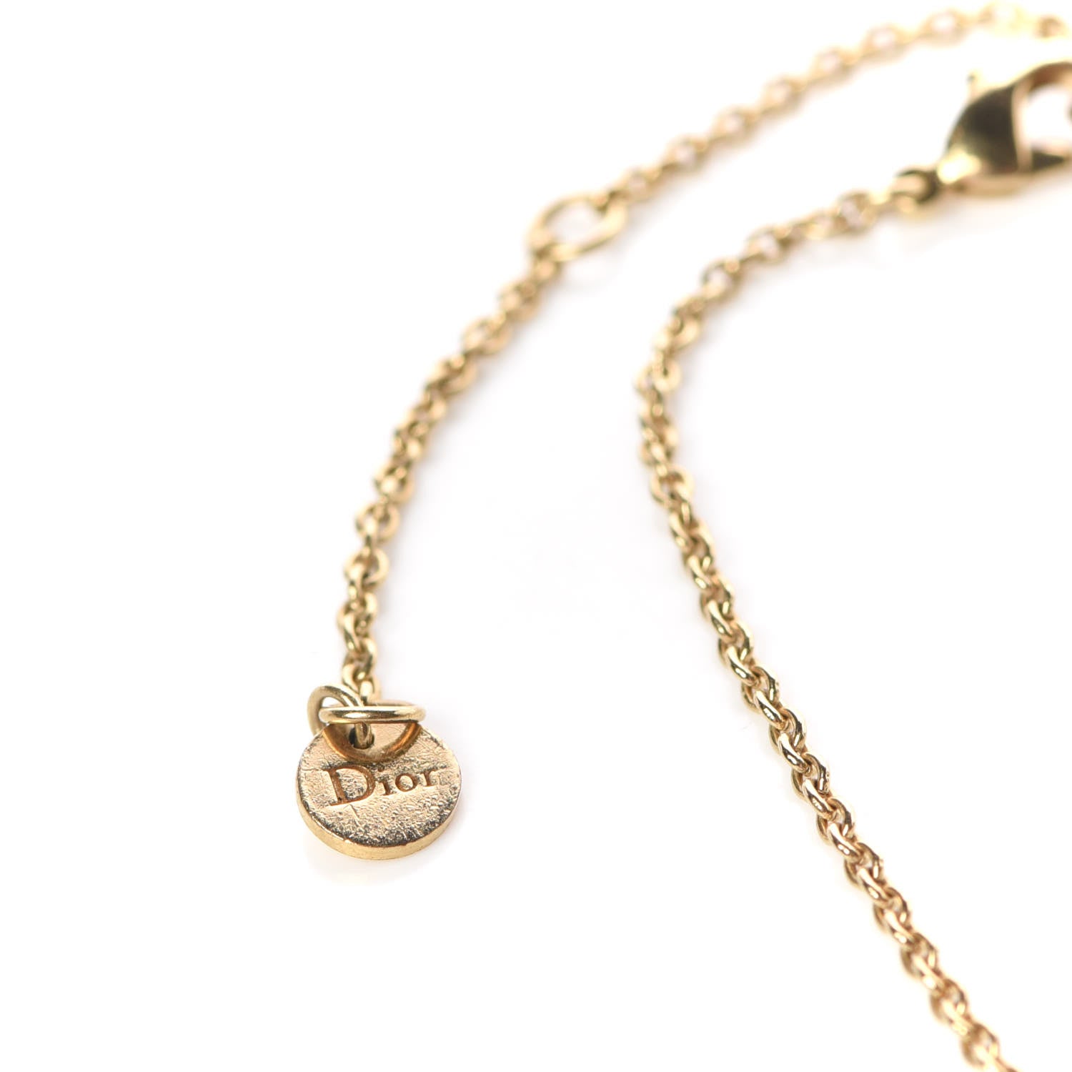 Christian Dior Crystal Clair D Lune Bracelet Gold 5 of 7