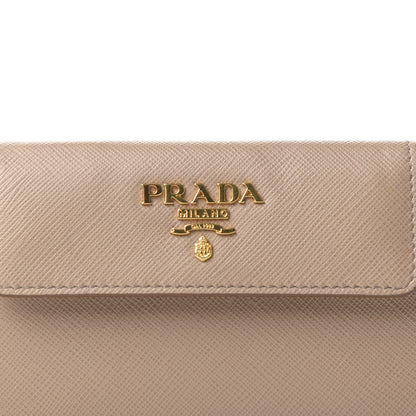 Prada Saffiano Chain Wallet Cammeo 10 of 11