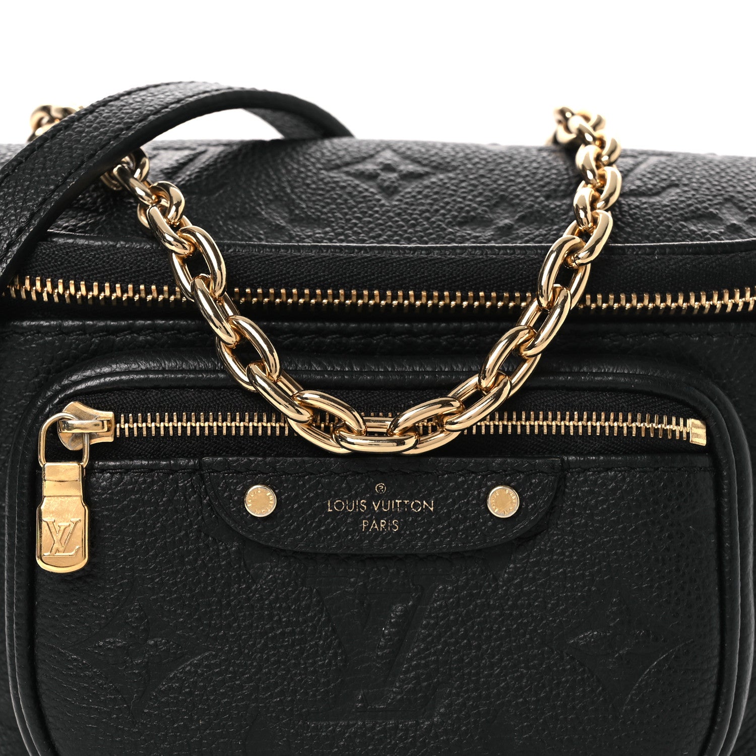 Louis Vuitton Empreinte Mini Bumbag Black 6 of 12