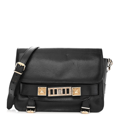 Proenza Schouler Calfskin PS11 Classic Shoulder Bag Black 1 of 19