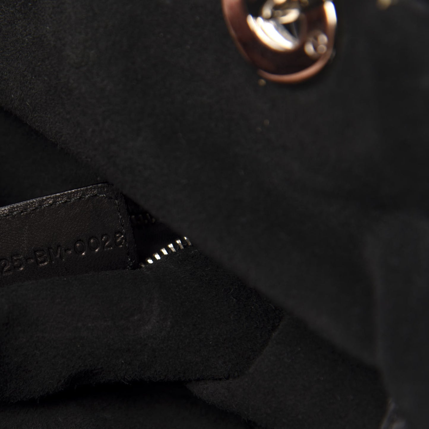 Lambskin Cannage Shopper Tote Black