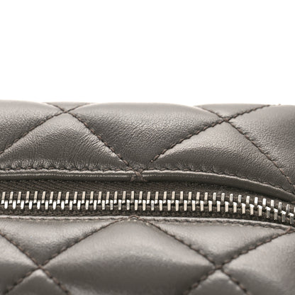 Saint Laurent Calfskin Y Quilted Monogram Small Loulou Bowling Bag Earth 10 of 10