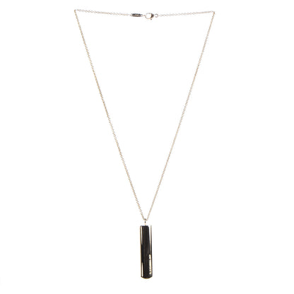 Tiffany 18K Yellow Gold 1837 Bar Pendant Necklace 3 of 7