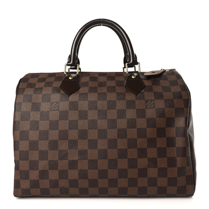 Louis Vuitton Damier Ebene Speedy 30 1 of 8