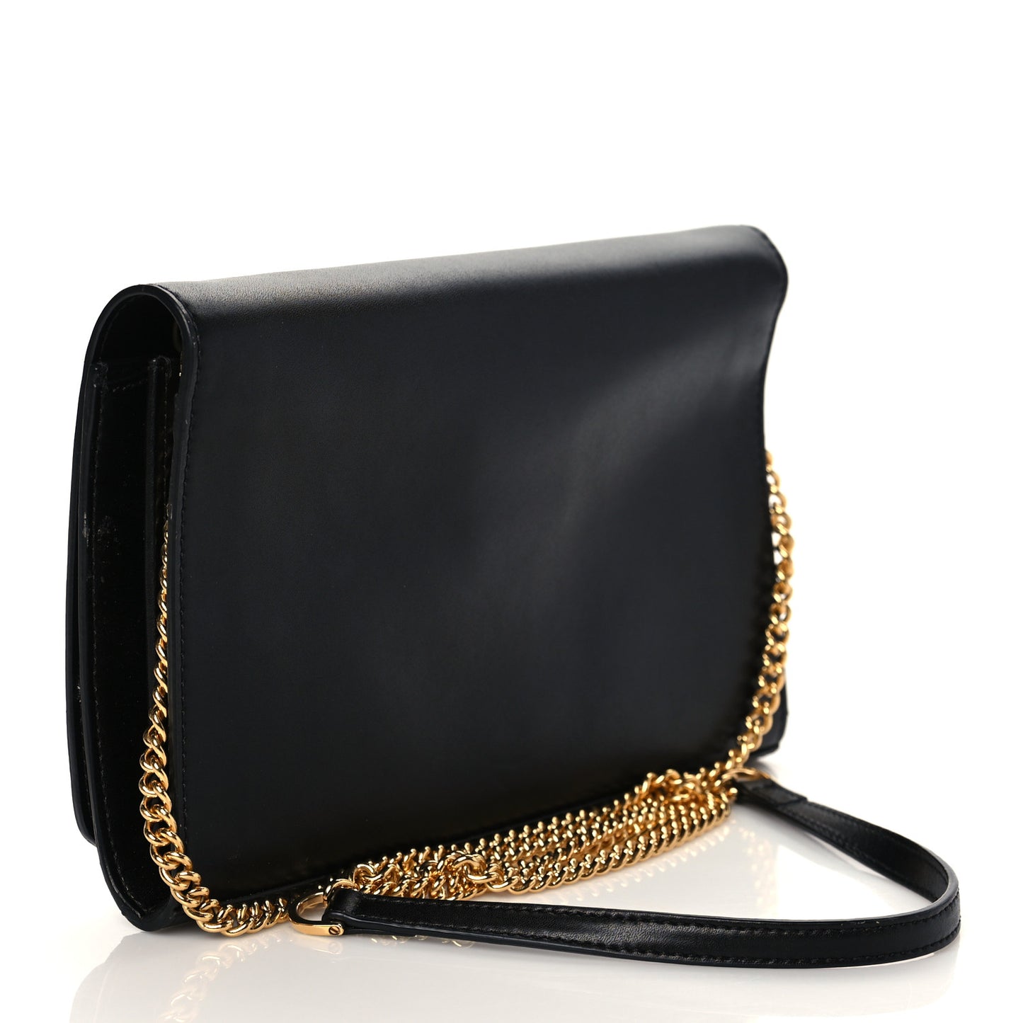 Vitello Liberty Lucido F is Fendi Wallet on Chain Black