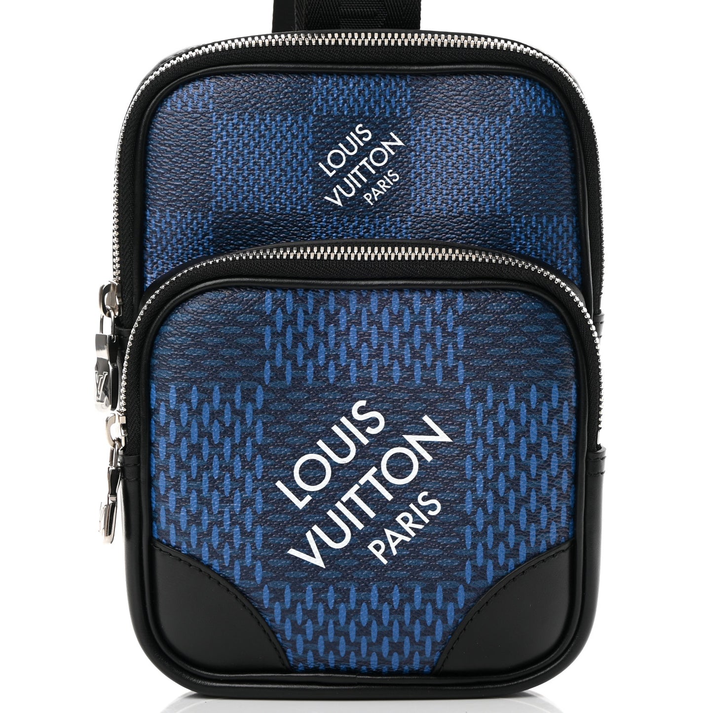 Damier Graphite 3D Amazone Sling Bag Navy Black