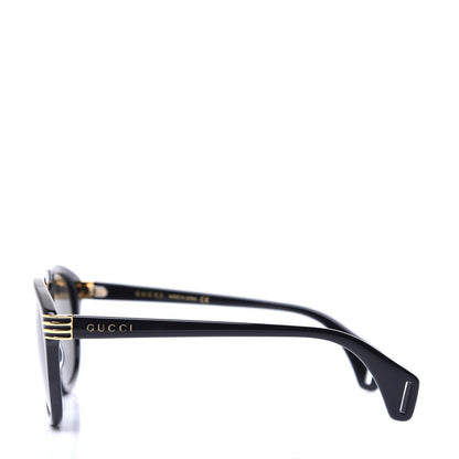 Gucci Acetate Aviator Sunglasses GG0525S Black 3 of 8