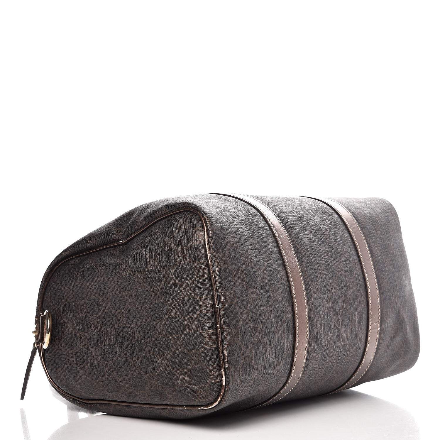 Gucci Metallic Monogram GG Plus Boston Tote Bronze 4 of 12