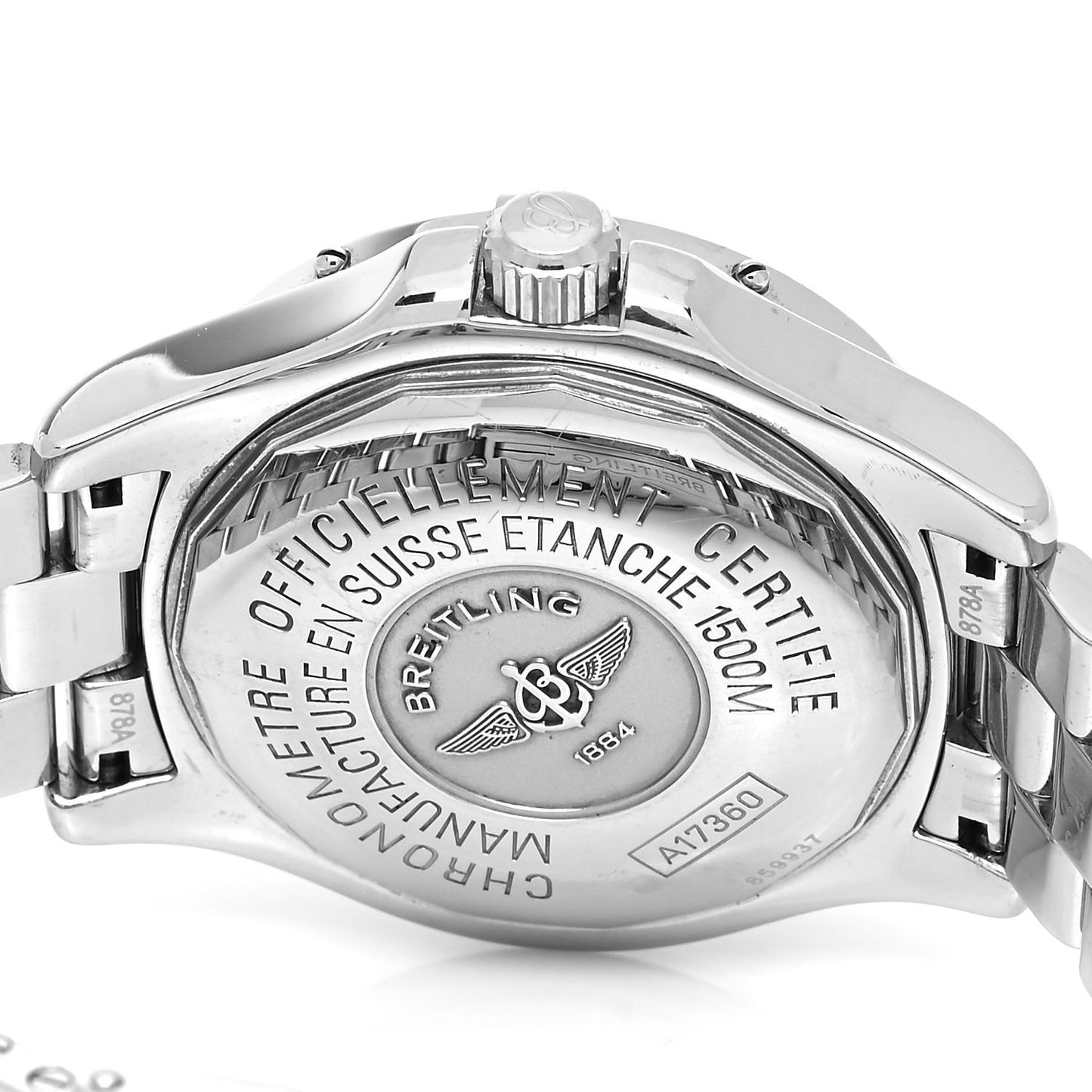 Stainless Steel 42mm Chronometre Super Ocean Automatic Watch Blue A17360