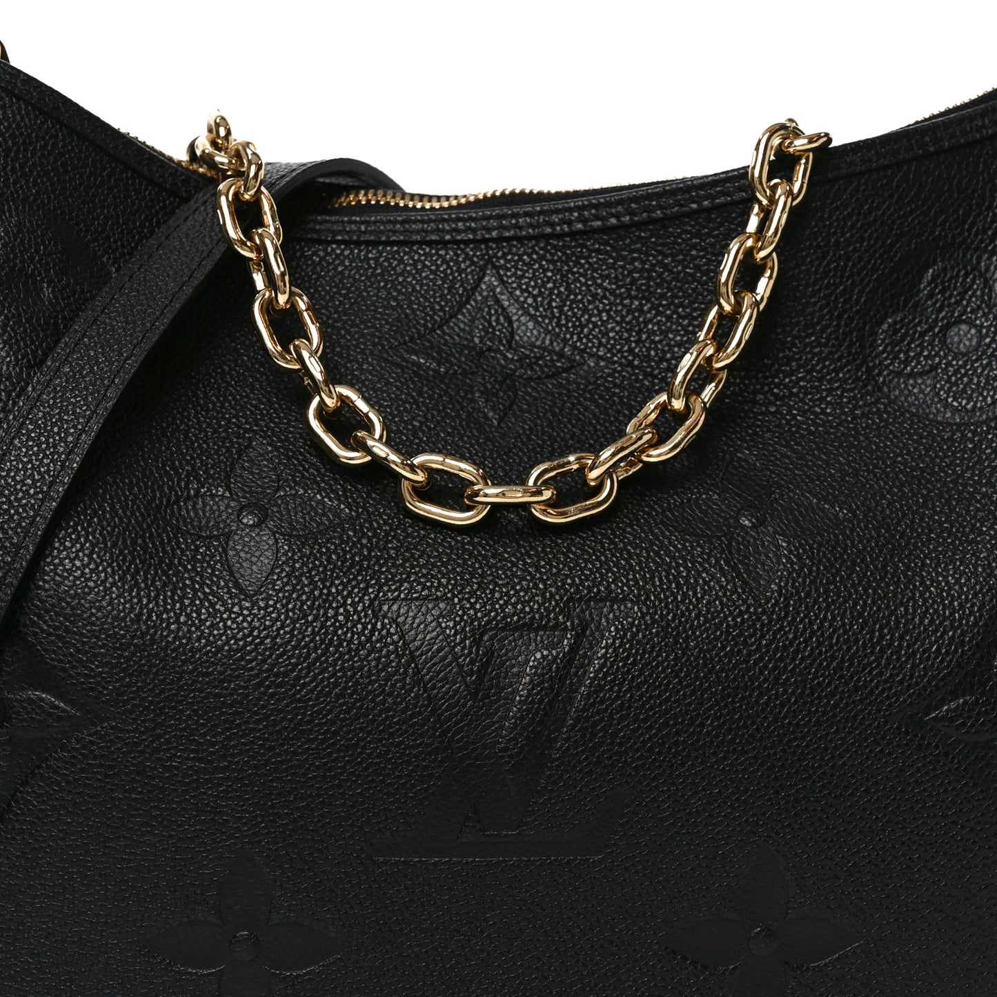 Empreinte Monogram Giant Loop Hobo Black