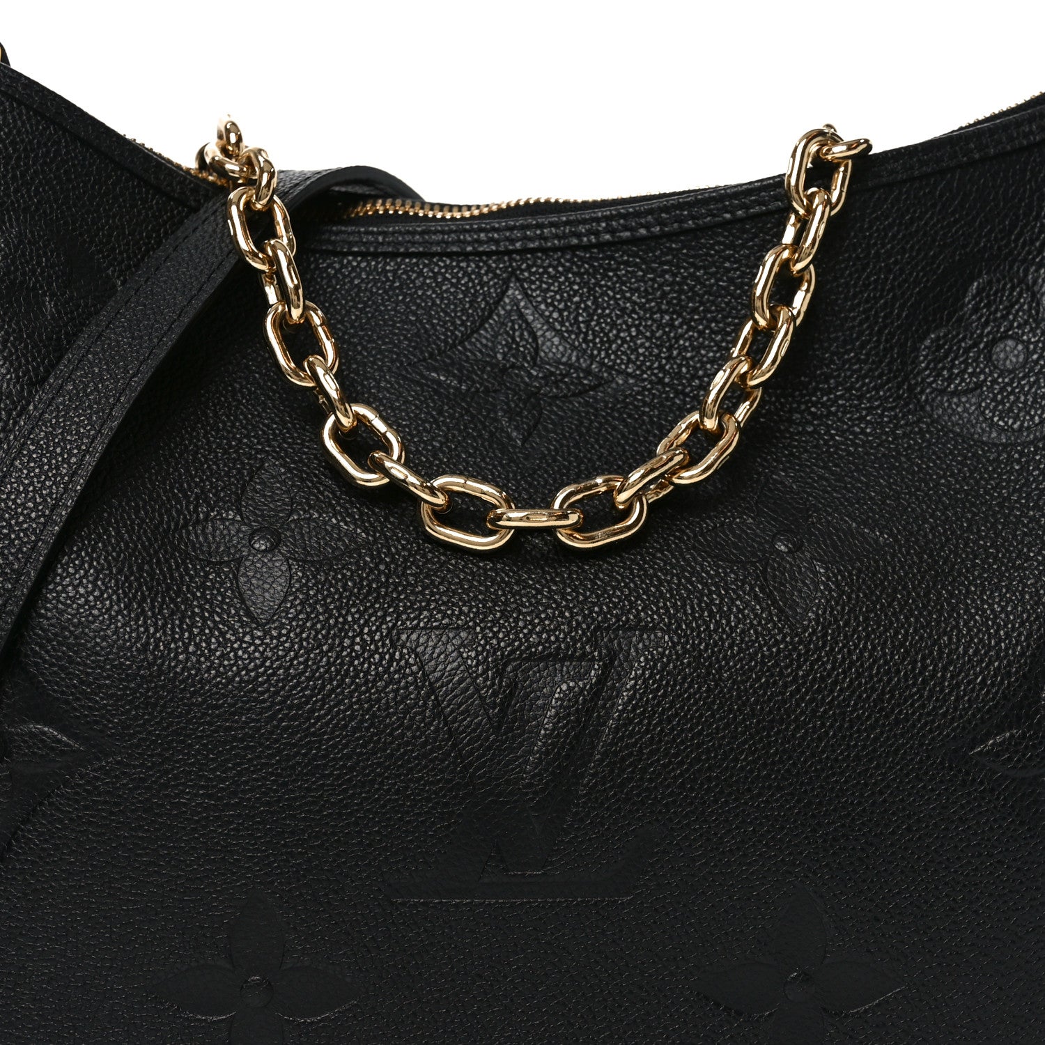 Louis Vuitton Empreinte Monogram Giant Loop Hobo Black 8 of 10