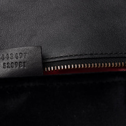 Gucci Velvet Matelasse Marquise Crystals Embroidered Small GG Marmont Shoulder Bag Black 7 of 10