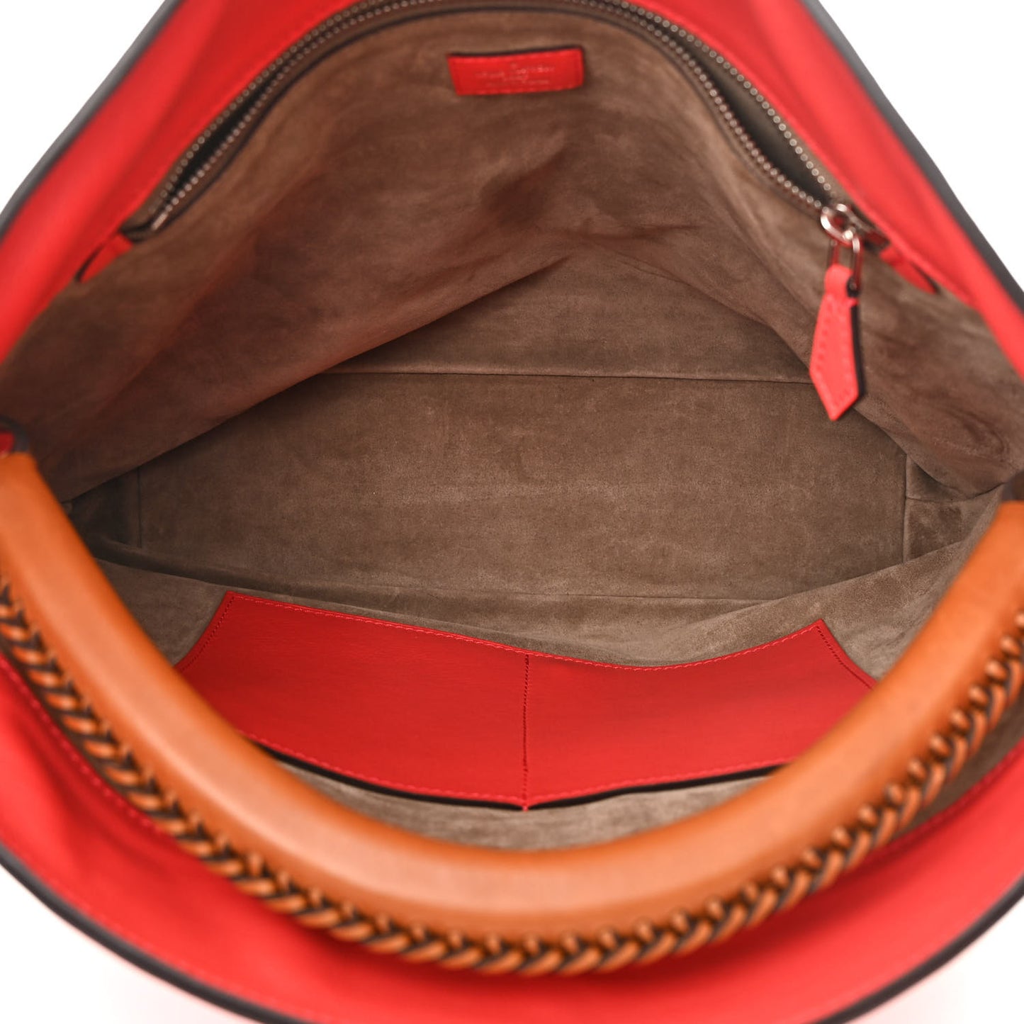 Veau Soie Calfskin Parnassea Bagatelle Hobo Capucine