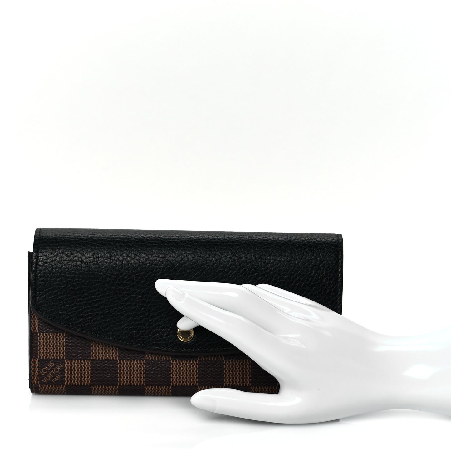 Damier Ebene Normandy Wallet Black