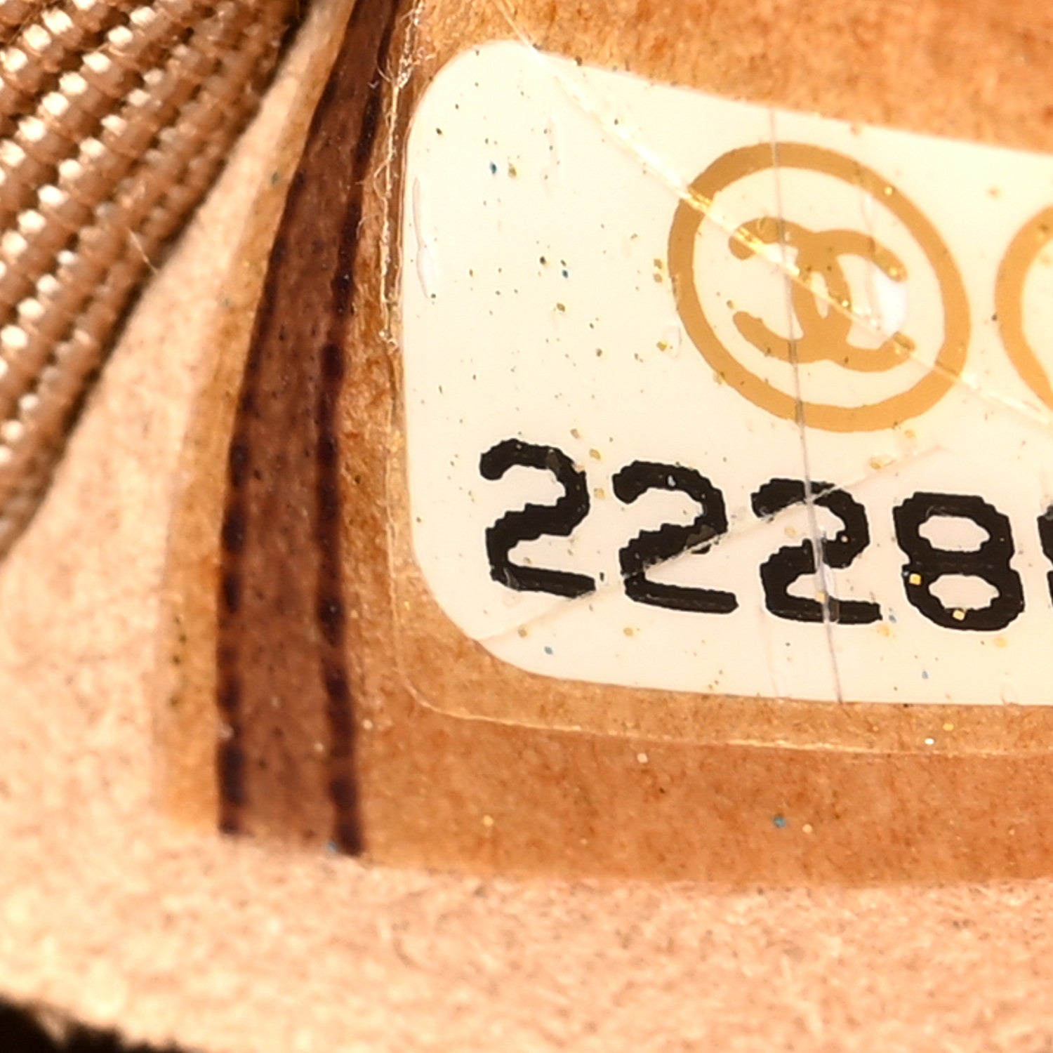 Chanel Calfskin Mini Tramezzo Flap Beige 9 of 12