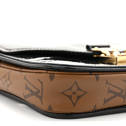 Louis Vuitton Shiny Epi Monogram Pochette Metis Mini Marine 8 of 10