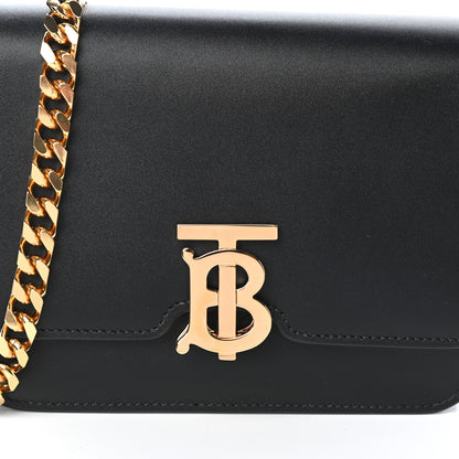 Burberry Calfskin TB Chain Belt Bag Black 7 of 9